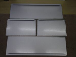 京都市南区にて板金工事・ガルバリウム鋼板フード製作 施工前